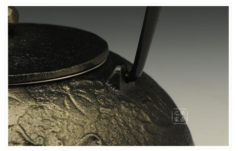 南部鐵器八寶葫蘆急須鐵茶壺藍(lán)