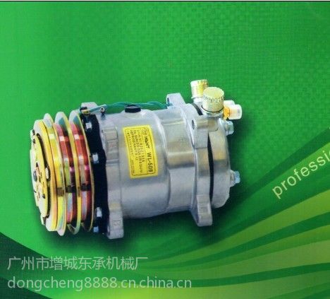 汽車空調壓縮機廠家正品東承品牌全新508 24v汽車空調壓縮機圖片大全 廣州市增城東承機械廠