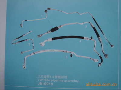 【供應上海大眾系列-桑塔納,2000,3000,波羅,帕薩特等空調(diào)管路】價格,廠家,圖片,空調(diào),山東老屯汽配城宏達汽車配件經(jīng)營部-